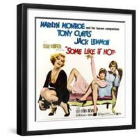 Some Like it Hot, 1959-null-Framed Premium Giclee Print