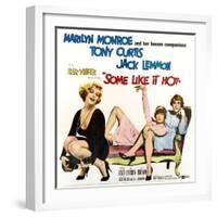 Some Like it Hot, 1959-null-Framed Premium Giclee Print