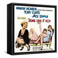 Some Like it Hot, 1959-null-Framed Stretched Canvas