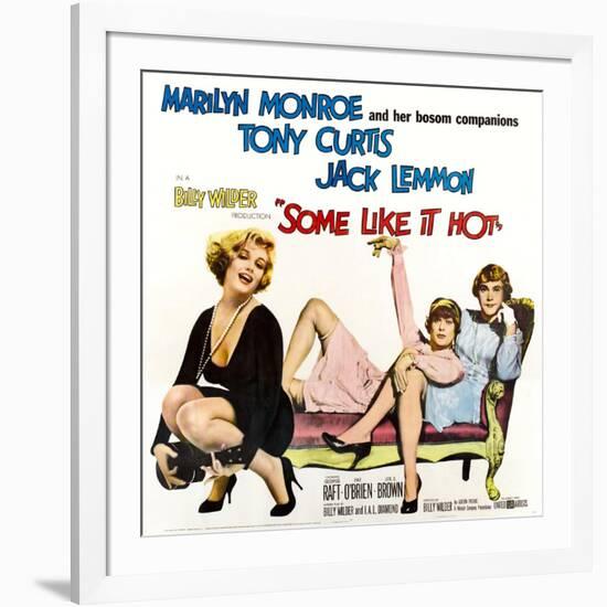 Some Like it Hot, 1959-null-Framed Giclee Print