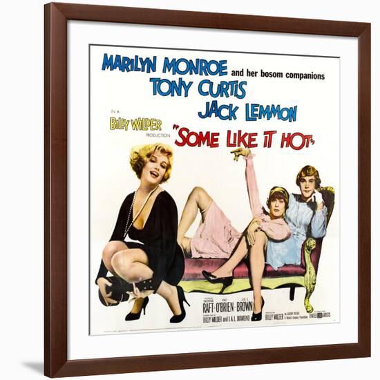 Some Like it Hot, 1959-null-Framed Giclee Print