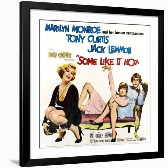 Some Like it Hot, 1959-null-Framed Giclee Print