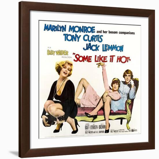 Some Like it Hot, 1959-null-Framed Giclee Print