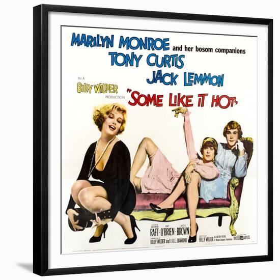 Some Like it Hot, 1959-null-Framed Giclee Print