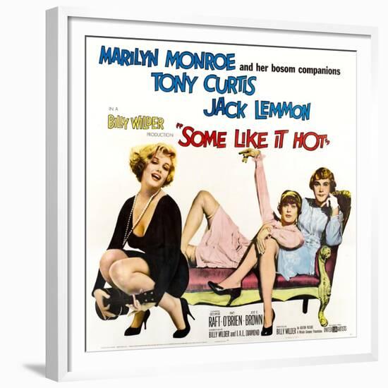 Some Like it Hot, 1959-null-Framed Giclee Print