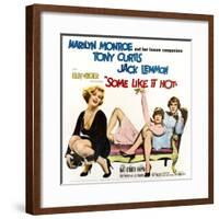 Some Like it Hot, 1959-null-Framed Giclee Print