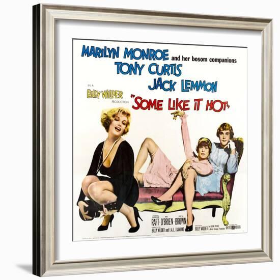 Some Like it Hot, 1959-null-Framed Giclee Print