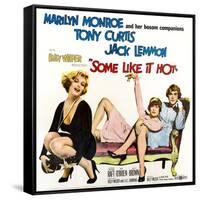 Some Like it Hot, 1959-null-Framed Stretched Canvas