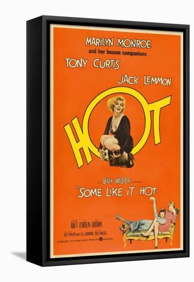 Some Like it Hot, 1959-null-Framed Stretched Canvas