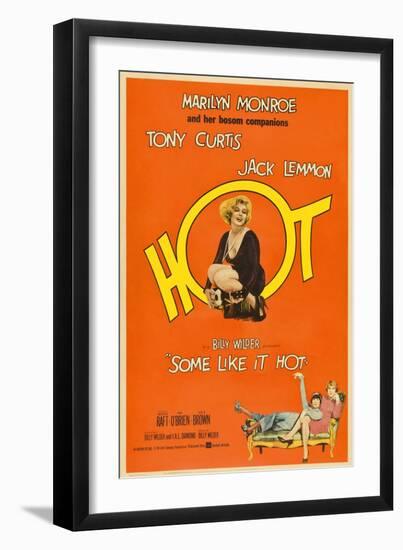Some Like it Hot, 1959-null-Framed Giclee Print