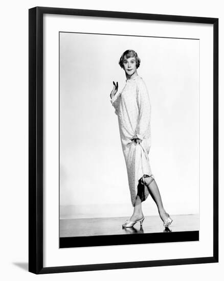 Some Like It Hot, Jack Lemmon, 1959, Showing 'Her' Stockings-null-Framed Photo