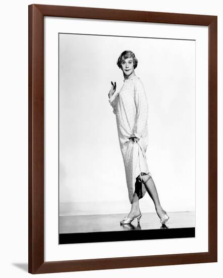 Some Like It Hot, Jack Lemmon, 1959, Showing 'Her' Stockings-null-Framed Photo