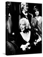 Some Like it Hot, Marilyn Monroe, 1959-null-Stretched Canvas