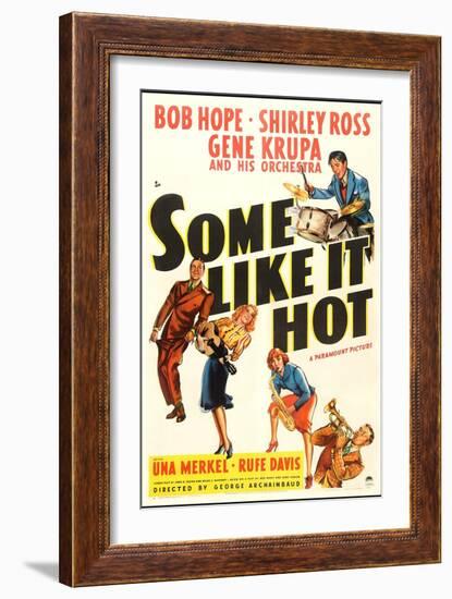 Some Like it Hot-null-Framed Art Print