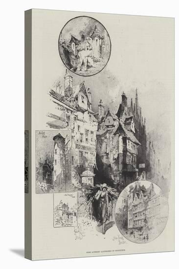 Some Literary Landmarks of Edinburgh-Herbert Railton-Stretched Canvas