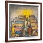 Some Men Looking for Bed Bugs before Crawling into Bed-Ronald Ginther-Framed Giclee Print