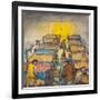 Some Men Looking for Bed Bugs before Crawling into Bed-Ronald Ginther-Framed Giclee Print