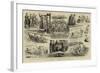 Some Notes at a Ladies' Swimming Competition-Godefroy Durand-Framed Giclee Print