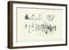 Some Notes at Hyeres-Phil May-Framed Giclee Print