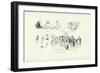 Some Notes at Hyeres-Phil May-Framed Giclee Print