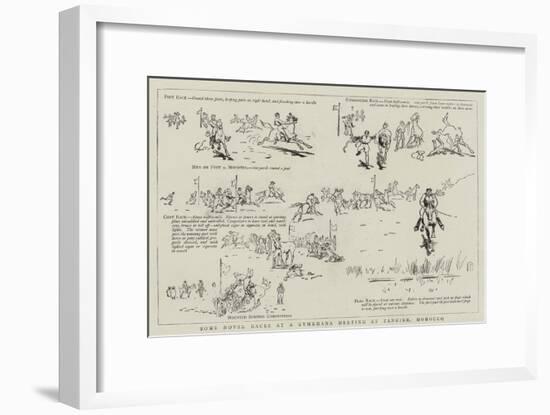 Some Novel Races at a Gymkhana Meeting at Tangier, Morocco-null-Framed Giclee Print