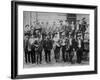 Some of 100 Italian and Slavic Coal Miners Arrested Following a Strike Riot, 1915-null-Framed Photo
