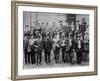 Some of 100 Italian and Slavic Coal Miners Arrested Following a Strike Riot, 1915-null-Framed Photo