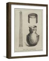 Some of Dr Schliemann's Trojan Treasures in the Museum, Constantinople-null-Framed Giclee Print