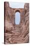 Some of the 3750 Steps of Repentance with an Archway on the Route to the Summit of Mount Sinai-null-Stretched Canvas