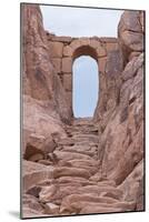 Some of the 3750 Steps of Repentance with an Archway on the Route to the Summit of Mount Sinai-null-Mounted Giclee Print