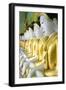 Some of the 45 Buddha Images Found at a Crescent-Shaped Colonnade at Umin Thounzeh on Sagaing Hill-Lee Frost-Framed Photographic Print