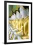 Some of the 45 Buddha Images Found at a Crescent-Shaped Colonnade at Umin Thounzeh on Sagaing Hill-Lee Frost-Framed Photographic Print