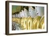 Some of the 45 Buddha Images Found at a Crescent-Shaped Colonnade at Umin Thounzeh on Sagaing Hill-Lee Frost-Framed Photographic Print