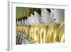 Some of the 45 Buddha Images Found at a Crescent-Shaped Colonnade at Umin Thounzeh on Sagaing Hill-Lee Frost-Framed Photographic Print