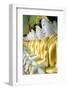 Some of the 45 Buddha Images Found at a Crescent-Shaped Colonnade at Umin Thounzeh on Sagaing Hill-Lee Frost-Framed Photographic Print