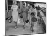 Some of the Bloomfield Hills Society Women Who Bowls in a League-null-Mounted Photographic Print