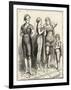 Some of the Costumes Worn by Ladies at a Swimming Competition in London-null-Framed Art Print