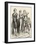 Some of the Costumes Worn by Ladies at a Swimming Competition in London-null-Framed Art Print