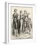 Some of the Costumes Worn by Ladies at a Swimming Competition in London-null-Framed Art Print