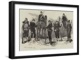 Some of the Defenders of Paris-Felix Regamey-Framed Giclee Print