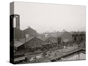 Some of the Shops, Great Lakes Engineering Works, Ecorse, Mich.-null-Stretched Canvas