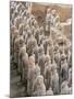 Some of the Six Thousand Statues in the Army of Terracotta Warriors, Shaanxi Province, China-Gavin Hellier-Mounted Photographic Print