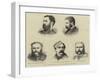 Some Officers of the Ashantee Expedition-null-Framed Giclee Print