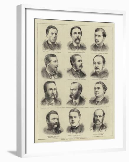 Some Officers of the Ashantee War-null-Framed Giclee Print