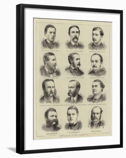 Some Officers of the Ashantee War-null-Framed Giclee Print