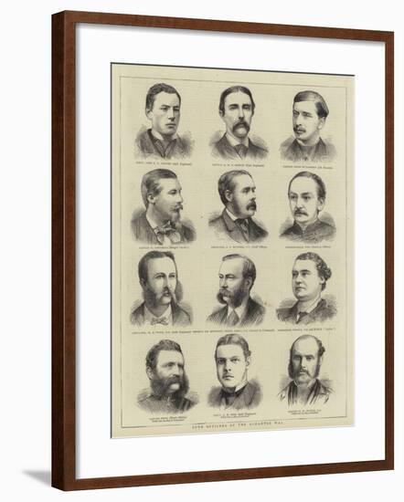 Some Officers of the Ashantee War-null-Framed Giclee Print