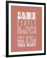 Some People No Matter How Old They Get Never Lose-null-Framed Giclee Print