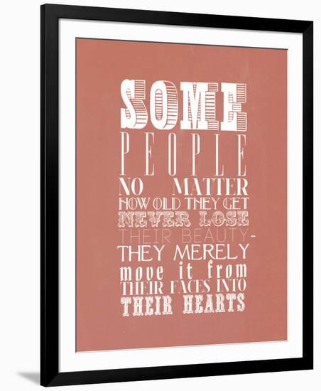 Some People No Matter How Old They Get Never Lose-null-Framed Giclee Print