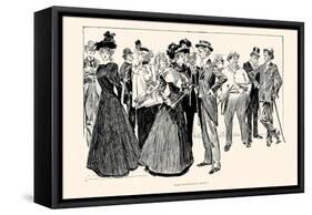 Some Professional People-Charles Dana Gibson-Framed Stretched Canvas