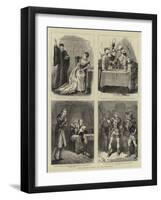 Some Recent Notes at the Theatres-null-Framed Giclee Print